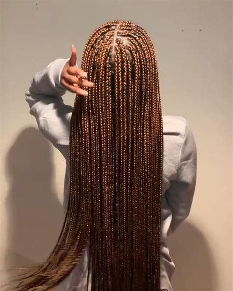 Small Knotless Box Braids With Color Agencylimo