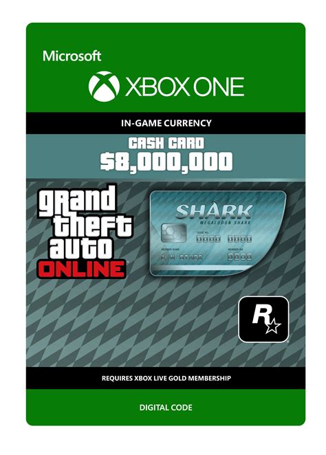 Premium edition & megalodon shark card bundle includes the complete grand theft auto v story experience, free access to the ever evolving grand theft auto online and all existing gameplay upgrades and content. Megalodon Shark Card GTA Online - Xbox One game - Startselect.com