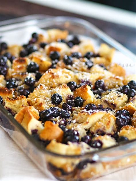 Blueberry Baked French Toast Taste Of The Frontier