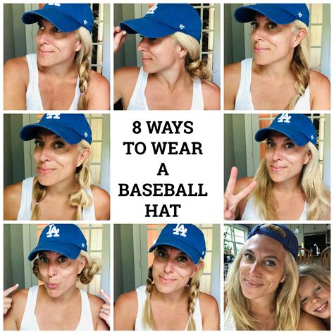 How To Wear A Baseball Hat With Long Hair Stylish Life For Moms Mom Hairstyles Hats Short