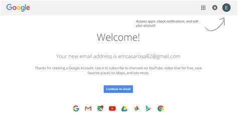 Gmail Setting Up A Gmail Account Full Page