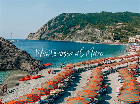 Monterosso Al Mare Cinque Terre En Italie Où Dormir Où Manger