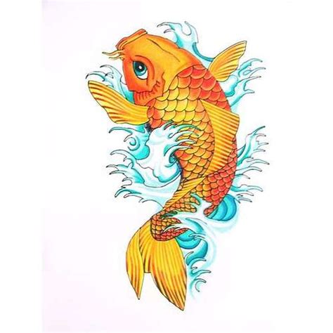 Orange Koi Fish Tattoo Design 2 Tattoos Book 65000 Tattoos Designs
