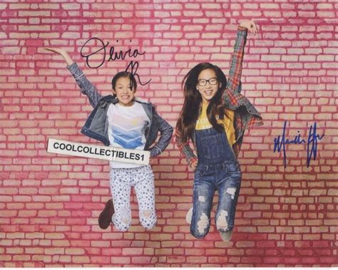 Olivia Rodrigo And Madison Hu Bizaardvark Signed 8x10 Photo Proof
