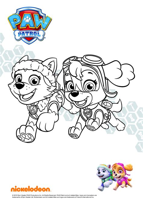 Paw patrol kostenlos ausmalbilder und malvorlagen zum drucken. 20 Besten Paw Patrol Ausmalbilder Sky - Beste Wohnkultur ...