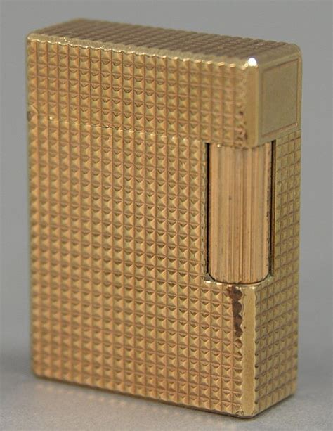 Vintage st dupont gold plate lighter, ligne 1 small in original box with original instructions and guarantee papers (lit015). Sold Price: Vintage St. Dupont de Paris gold plated ...