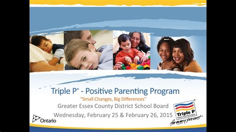 Triple P Positive Parenting Program Youtube