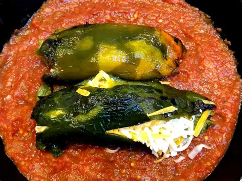 Baked Chile Rellenos Stuffed Poblano Peppers Easy Emilyfabulous