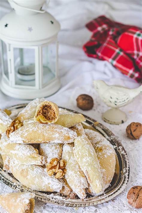 Polish dessert recipes perfect for christmas, spice cake. Delectable and mouth-watering, these Polish crescent cookies aka Kiflies, can also become part ...