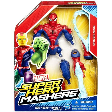 Spider Man Super Hero Mashers Spider Man 6 Action Figure