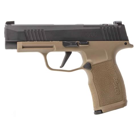 Sig Sauer P365 XL 9mm Pistol, Two Tone Coyote (365XL-9-RTXR3P-C-VP
