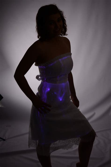 Fiber Optic Light Up Prom Dress Tryptix Fashion