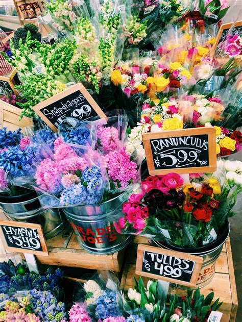 A trader joe's taste testing blog. A few bunches of Trader Joe's flowers mixed together ...