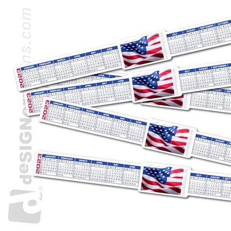 2023 Strip Calendar Printable - Printable Calendar 2023