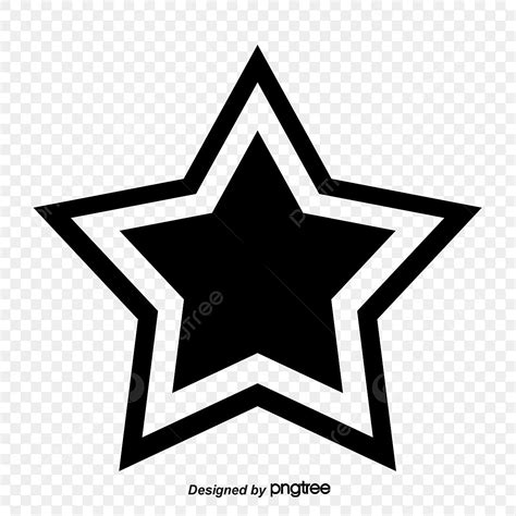 Black Stars Silhouette Png Transparent Black Star Star Clipart Star