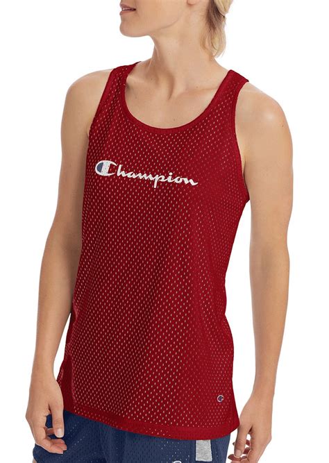 Champion Womens Reversible Mesh Tank Prfo Sports