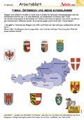 Kannst du alle bundesländer österreichs anhand der wappen nennen? Heimatkunde - Bastelideen | Sachunterricht