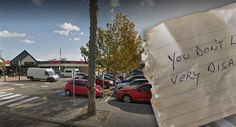 Perth Woman Helping Disabled Mum Shop Finds Disgusting Note On