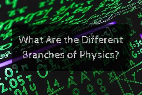 What Is Physics Definition And Branches What Is Physics Physics
