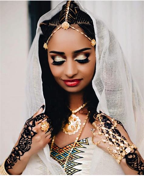 Habesha Ethiopian Hair Ethiopian People Ethiopian Beauty Ethiopian Wedding Ethiopian Dress
