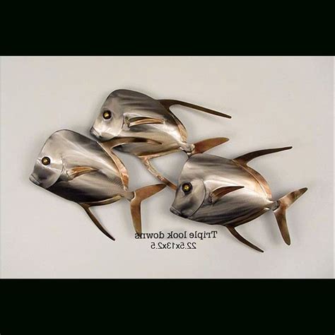 Best 15 Of Stainless Steel Fish Wall Art