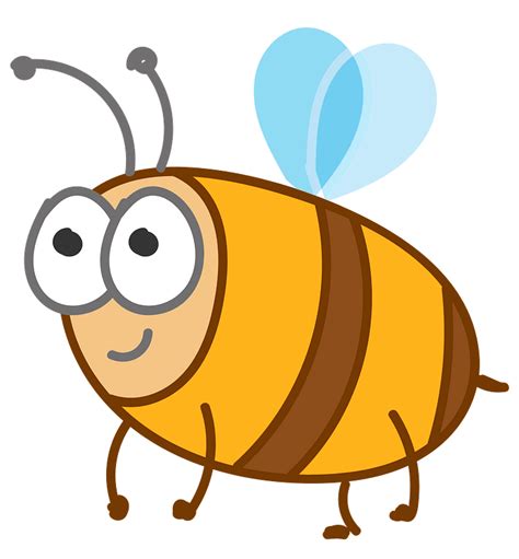 Bee Cartoon Png Cute