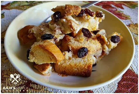 Old Fashioned Bread Pudding Julias Simply Southern