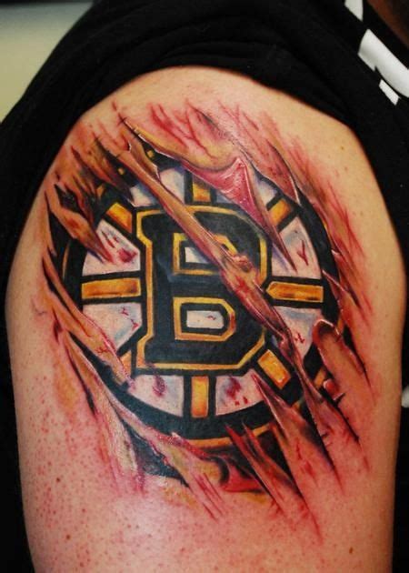 Sick Bruins Tattoo Bostonstrong Hockey Wives Nhl Nhl Hockey Jerseys