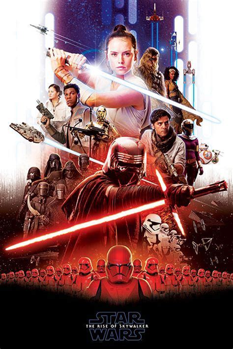 Poster Star Wars Episode Ix The Rise Of Skywalker Epic