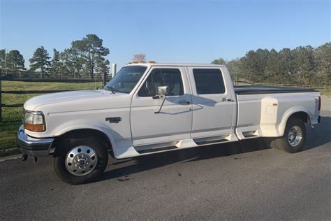Bat Auction 1997 Ford F 350 Crew Cab Dually Power Stroke At No Reserve