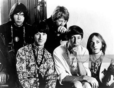 Supergroup Buffalo Springfield Pose For A Portrait In 1967 Neil