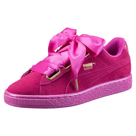 Puma Suede Low Top Sneakers In Pink Lyst
