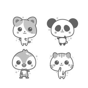 Animales Tiernos Para Dibujar