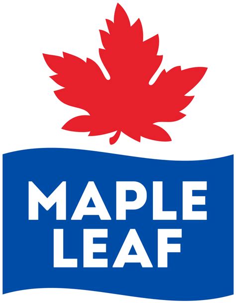 Maple Leaf Foods Logo | Maple leaf logo, Leaf logo, Maple leaf