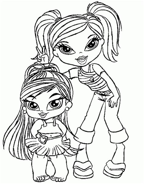 Bratz cheerleading coloring pages cenul free coloring pages for. Bratz Dolls Pictures - Coloring Home