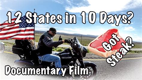 motorcycle trip documentary film 12 states in 10 days