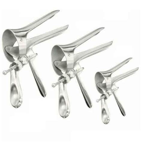 Buy Forgesy 3 Pcs Stainless Steel Reusable Cusco Vaginal Speculum Set