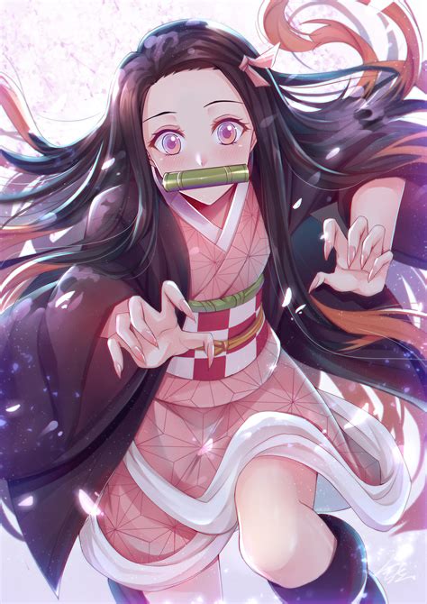 Kamado Nezuko Kimetsu No Yaiba Wallpaper 2834351 Zerochan Anime