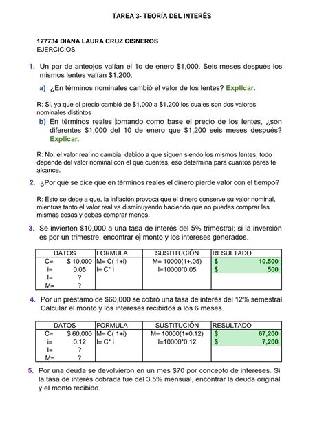 Solution Ejemplos De Inter S Simple Y Compuesto Removed Studypool