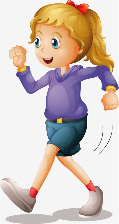 Little Girl Walking Clipart 10 Free Cliparts Download Images On