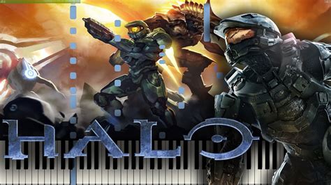 Halo Theme Song Halo Infinite Piano Cover Synthesia Arr Youtube