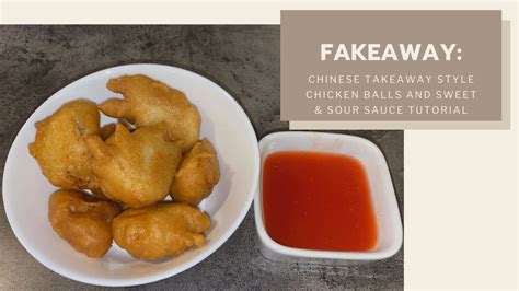 Ritrition How To Make Chinese Takeaway Style Chicken Balls And Sweet
