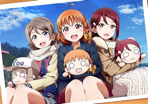 Hd Wallpaper Anime Love Live Sunshine Chika Takami Riko Sakurauchi Wallpaper Flare