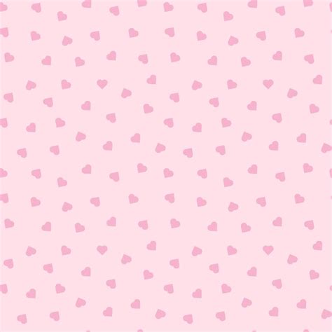 Premium Vector Pink Heart Seamless Pattern