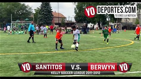 Santitos Vs Berwyn Blazers 2011 2012 Kelly Soccer League Youtube