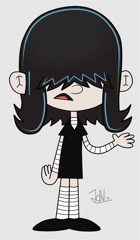 Loud Lucy Lucy Loud Loud House Lucy Concept Art Vision Care Black