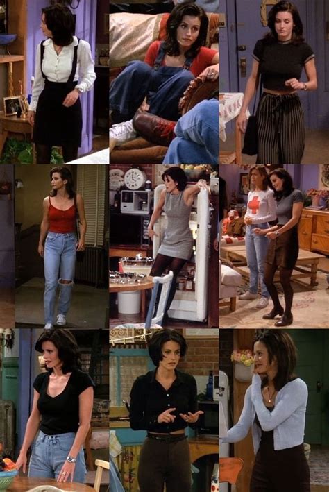 monica geller friends style 90s fashion outfits tv show outfits hipster outfits
