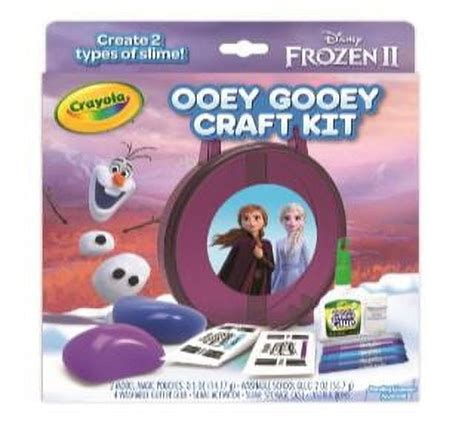 Crayola Ooey Gooey Fun Kit Featuring Frozen 2