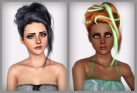 Newsea J178 Crazy Love Hair Retexture By Forever And Always Sims Hair