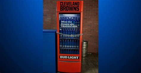 Bud Light Installs Victory Fridges For When Cleveland Browns Win A